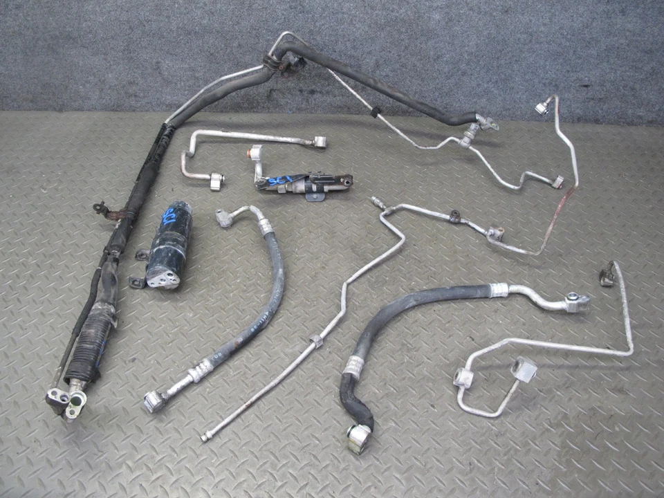 97-00 LEXUS SC300 9pcs A/C HOSE LINE PIPE W DRYER & PRESSURE REGULATOR SET OEM - Image 1 of 4