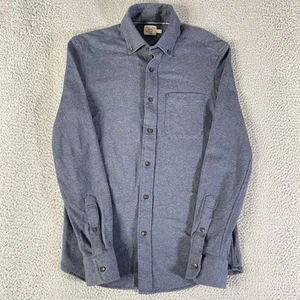 Faherty Hemd Herren XS anthrazit grau Hahnentritt Button Down Langarm Strick - Bild 1 von 9