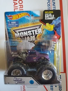 Hot Wheels Monster Jam MOHAWK WARRIOR battle Slammer - Picture 1 of 4