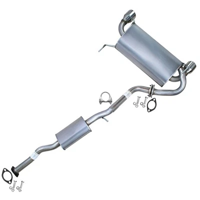 Kit de escape silenciador resonador de acero inoxidable se adapta a: 2003-2007 INFINITI G35 3,5 L Foto 1 de 4