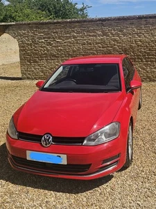 red volkswagen golf gt blue motion tech tdi 3 door - Picture 1 of 11