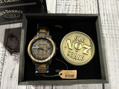 NEW Mens Original Grain Watch 44mm Jack Daniel’s Edition GREAT GIFT - Image 1 of 4