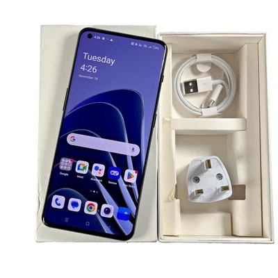 OnePlus 10 Pro 256GB 5G Unlocked Volcanic Black MINT IMMACULATE CONDITION 714 - Image 1 of 4