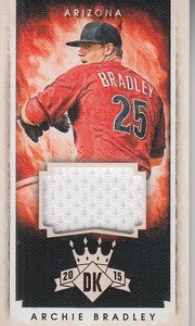 2015 Diamond Kings DK Minis Materials Baseball Card #203 Archie Bradley