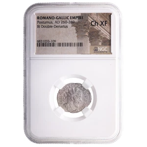 Collectible Roman Ae of Postumus (AD 260-269) - NGC Certified (CH-XF) - Picture 1 of 2