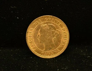1900 Canadian Large Cent INV# EB12128 - Picture 1 of 2