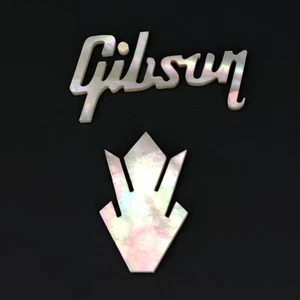 2.0 mm Thickness Gibson Crown Guitar Logo Inlay Mother Of Peal - Picture 1 of 1
