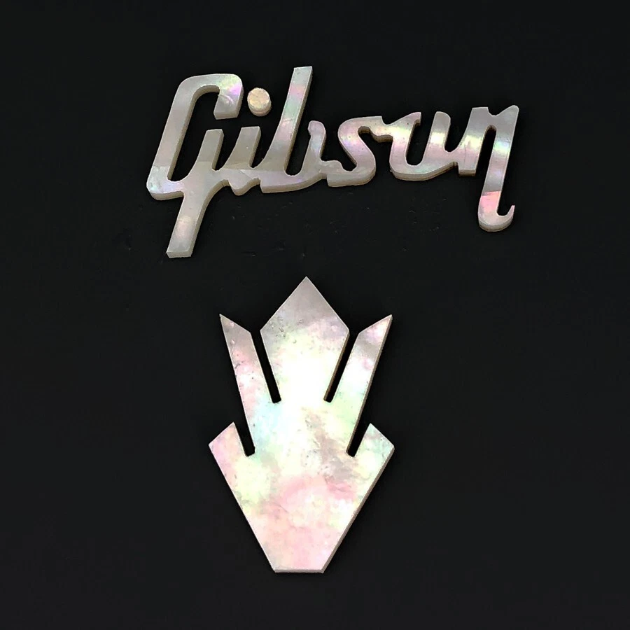 Guitarra Gibson Crown de 2,0 mm de grosor con logotipo incrustación madre peal Foto 1 de 1