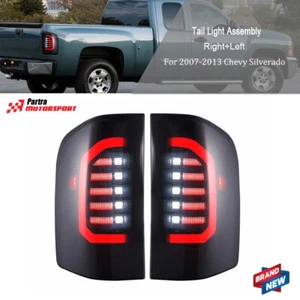 Par de luces traseras izquierda + derecha para Chevy Silverado 2007-2013 lámpara de luces traseras de freno - Imagen 1 de 11
