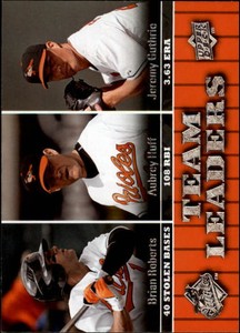 2009 Upper Deck #449 Brian Roberts/Aubrey Huff/Jeremy Guthrie TL