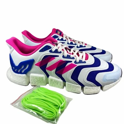 Adidas Climacool Vento Ultra Boost Shoes White Blue Pink FX4730 Mens Size 12 - Image 1 of 4