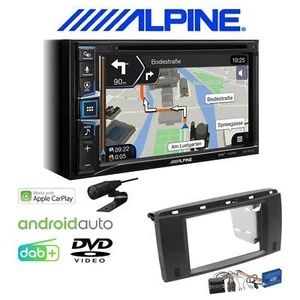 Alpine Autoradio Apple CarPlay Android für Mercedes Benz R-Klasse inkl Canbus - Bild 1 von 6
