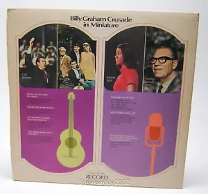 Billy Graham: Crusade in Miniature - Sealed Vinyl Album - BG3345 - Picture 1 of 2