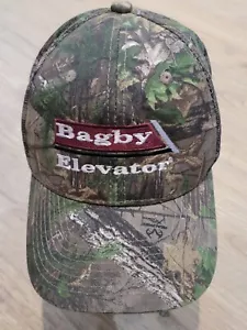 Bagby Elevator Camo Mesh Back Baseball Adjustable Cap Hat by AC - Picture 1 of 6