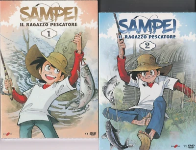 22 Dvd SAMPEI SANPEI IL RAGAZZO PESCATORE serie completa 1-109 cofanetto nuovo - Immagine 1 di 3