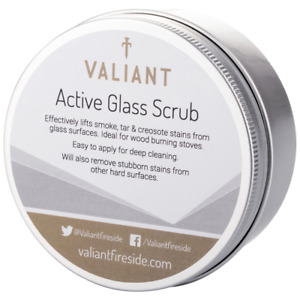 Valiant Active Glass Scrub, Stove and Oven Burnt on Cleaner Glass & Hard Surface