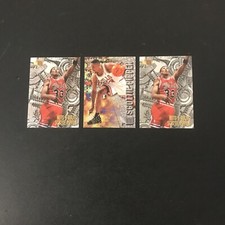 3 Scottie Pippen 1996 Fleer Metal Cards: (1) Set (2) Nuts & Bolts   Bulls HOF