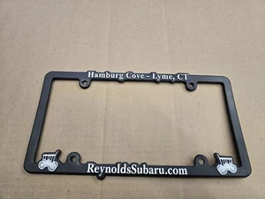 Reynolds Lyme Connecticut CT License Plate Tag Frame Holder Logo Name Insignia  - Picture 1 of 2