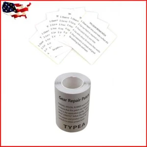 TPU Waterproof Self Adhesive Nylon Sticker Patch Tent Swimming Ring Repair Tape - Picture 1 of 16