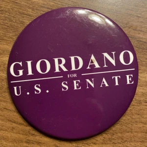 Prendedor de botón político vintage Phil Giordano para senador del Senado de Estados Unidos C13a - Imagen 1 de 13