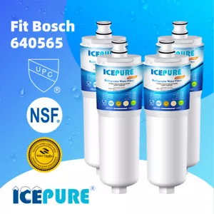 4 Pack Icepure 640565 EVOLFLTR10 AP3961137 WHKF-R-Plus Comparable Water Filter - Picture 1 of 10