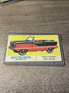 1961 TOPPS SPORTS CAR CARD #11 Austin-Nash Metropolitan - Great Britain Fair Con