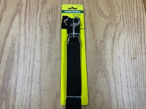 NEW HOME BASIC 48 INCH STRONG NYLON DOG LEASH BLACK - Picture 1 of 3