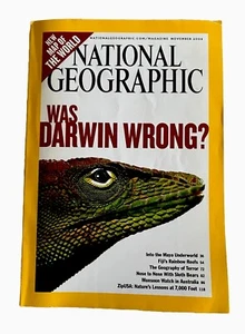 National Geographic: Was Darwin Wrong November 2004 Magazine - Picture 1 of 9