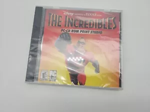 Read Please! The Incredibles PC-CD ROM Print Studio Disney Pixar NEW Sealed - Picture 1 of 6