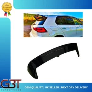 ALERÓN NEGRO BRILLANTE ESTILO CLUBSPORT PARA VW GOLF MK8 R GTD GTI BOTA TRASERA ALA REINO UNIDO - Imagen 1 de 12