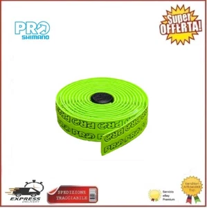 Nastro Manubrio Shimano Pro Team Control Eva Verde Bicicletta Corsa Strada - Imagen 1 de 1