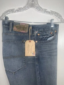 NWT Ralph Lauren Denim & Supply Jeans Sz.40X30 Factory Distressed Relaxed Fit - Picture 1 of 24