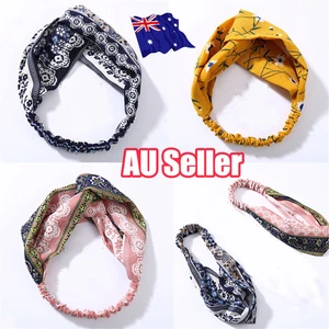 Fashion Women Turban Twist Knot Headwrap Twisted Knotted Elastic Hairband SW - Picture 1 of 6
