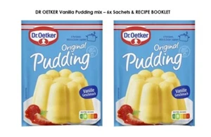 Dr Oetker VANILLA Pudding - 6x Sachets Instant Dessert Mix/ Custard (6x 37g) - Picture 1 of 1