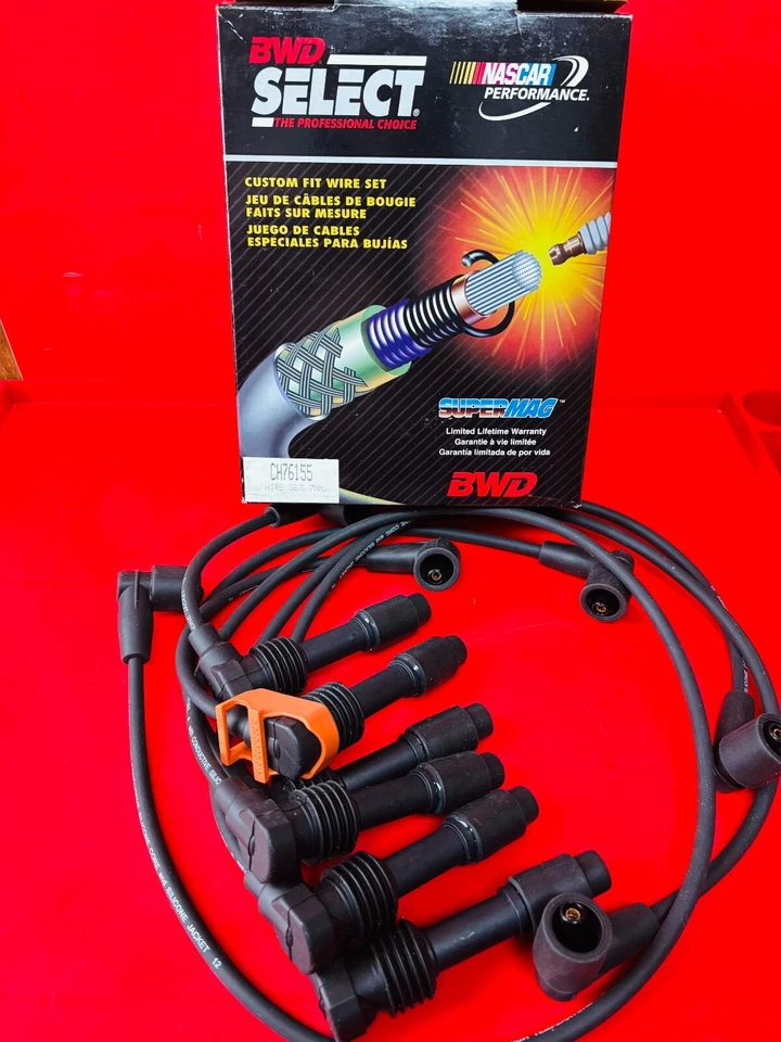 Комплект проводов свечей зажигания BWD подходит для CH76155 97-98 Cadillac Catera 3,0 л-V6 - Изображение 1 из 4