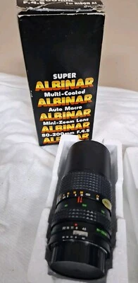 Albinar 80-200 F.4.5  Auto Macro  Multicoated Zoom Lens For NIKON AI - Image 1 of 4