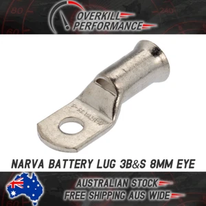 Narva 57129 Battery Cable LUG Cable Size 25mm2 3B&S 8mm Eye, Auto Electrical - Bild 1 von 1