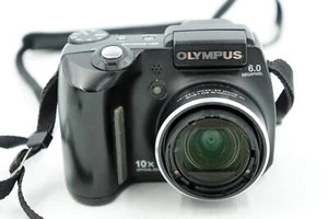 Olympus SP-500 UZ 6,0 MP 10x zoom xD AA Bridge fotocamera digitale #975 - Foto 1 di 4