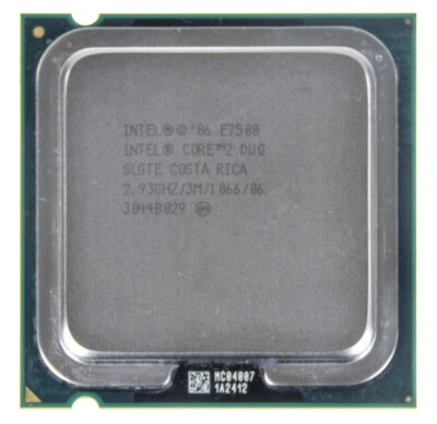 Intel Core 2 Duo E7500 2.93GHz SLGTE LGA775 - Image 1 of 2
