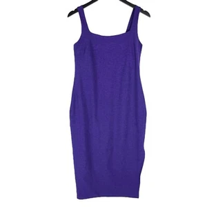 Beyond Yoga Women's Spacedye Icon Midi Dress in Purple Dahlia Size L - Picture 1 of 13