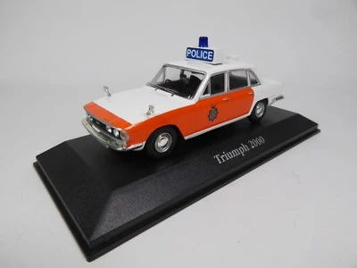 TRIUMPH 2000 UK Voiture police anglaise 1/43 ATLAS CORGI DIECAST MODEL CAR U20 - Photo 1/4