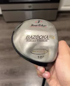 Tour Edge Bazooka F4 10* Driver Stiff Flex Graphite Shaft RH-HeadCover Included - Picture 1 of 6