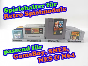 Soporte de juego adecuado para Super Nintendo 64 Gameboy N64 SNES GB de Rapid Factory - Imagen 1 de 10