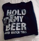 Hold my Beer T-Shirt Größe XXL