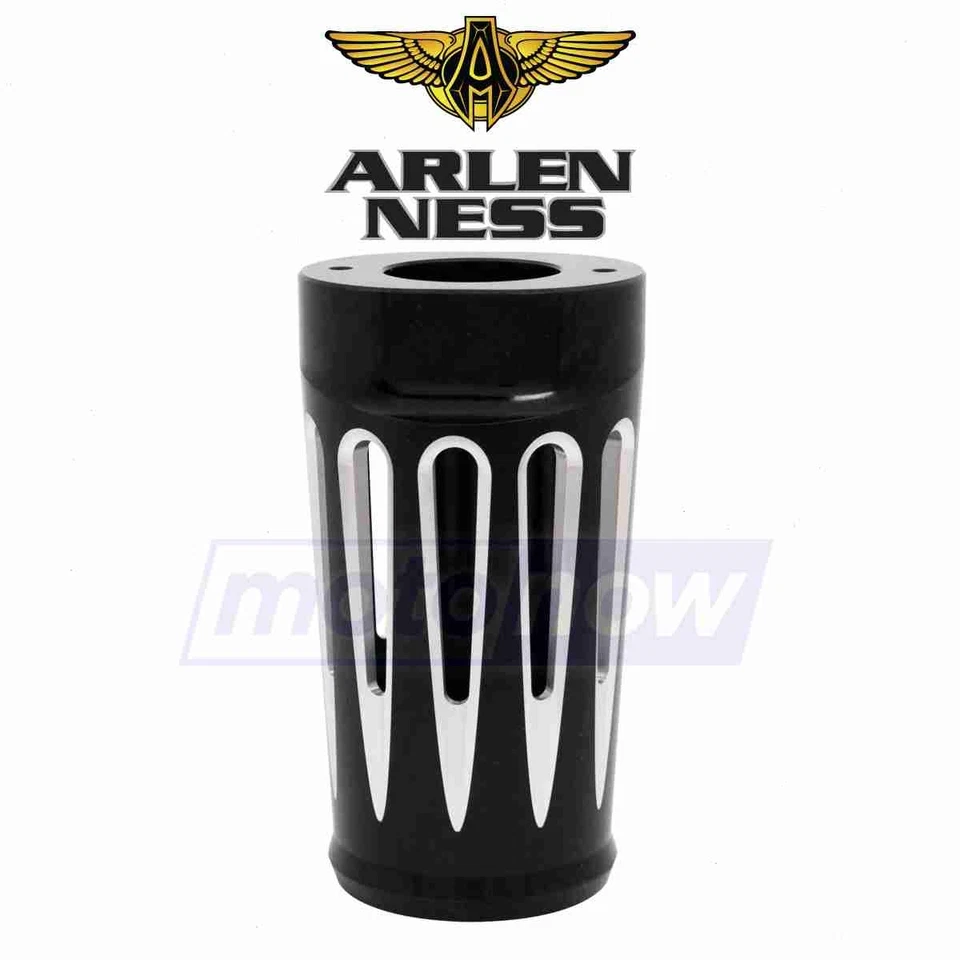 Arlen Ness Deep Cut Fork Boot Covers for 1986-2013 Harley Davidson FLHTC dy Foto 1 de 4