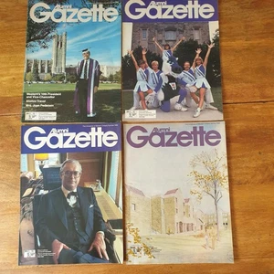 4 x Bundle of Alumni Gazette 1985 Vintage Magazine University Of Western Ontario - Imagen 1 de 3