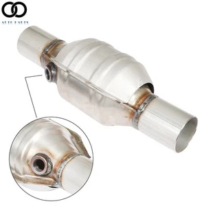 Universal Catalytic Converter Round 2.25" Inlet /Outlet Length 13" 53005 - Picture 1 of 11
