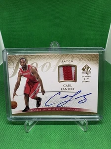 Carl Landry RC 2007-08 SP parche auténtico automático RPA #21/599 - Imagen 1 de 2