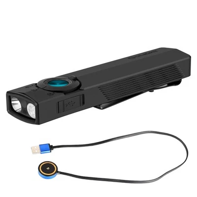 Linterna EDC recargable Olight ArkPro 1500 lúmenes con luz UV y láser verde Foto 1 de 4