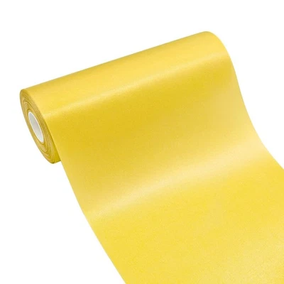 Cinta ancha satinada dorada 8 pulgadas 25 yardas tela cinta de seda grande para envoltura de regalo... Foto 1 de 4